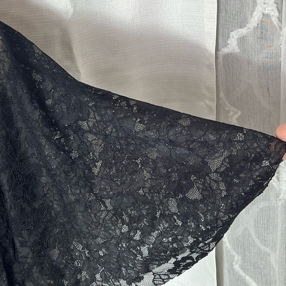 NWT FRANCESCAS BLACK LACE DRESS, Sz S WHIMSIGOTH WITCHY - Picture 3 of 7